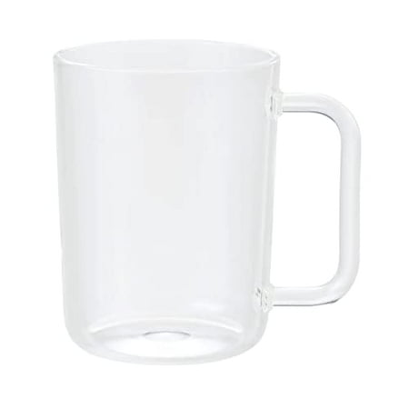 MUJI 82925975 Acrylic Handle Cup Diameter 65 x Height 85mm Clear