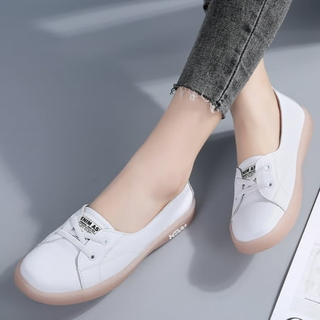 Women‘s Flat Lace-up Sneakers Lightweight Non-slip Slip On Low Top Shoes Casual Walking Shoes
Women‘s Flat Lace-up Sneakers Lightweight Non-slip Slip On Low Top Shoes Casual Walking Shoes