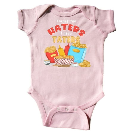 Inktastic Forget the Haters I Have Taters with Fries and Gift Baby Boy or Baby Girl Bodysuit
Inktastic Forget the Haters I Have Taters with Fries and Gift Baby Boy or Baby Girl Bodysuit