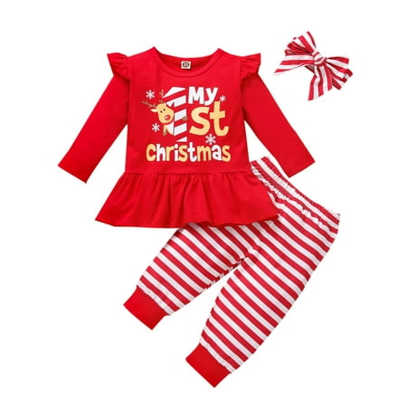 Youmylove Toddler Baby Girls Christmas Xmas Cartoon Deer Letter Printed Ruffles Tops+Pants Outfits Baby Cute Clothing
Youmylove Toddler Baby Girls Christmas Xmas Cartoon Deer Letter Printed Ruffles Tops+Pants Outfits Baby Cute Clothing