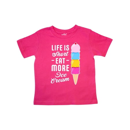 Inktastic Life is Short Eat More Ice Cream Gift Toddler Boy or Toddler Girl T-Shirt
Inktastic Life is Short Eat More Ice Cream Gift Toddler Boy or Toddler Girl T-Shirt
