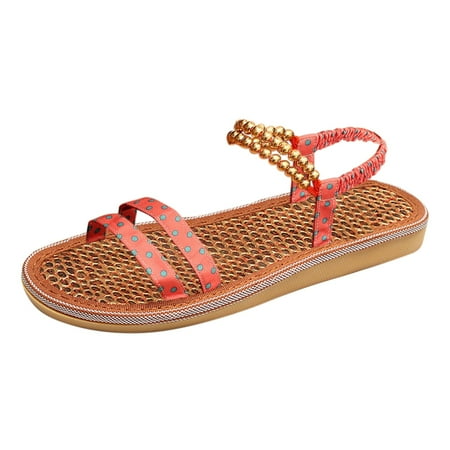 CLZOUD Fancy Sandals for Women Summer Women Fashion Sandals Lace Up Sandal with Open Toe Slingback Sandals Summer Strappy Flat Sandals Adjustable Casual Fisherman 37
CLZOUD Fancy Sandals for Women Summer Women Fashion Sandals Lace Up Sandal with Open Toe Slingback Sandals Summer Strappy Flat Sandals Adjustable Casual Fisherman 37