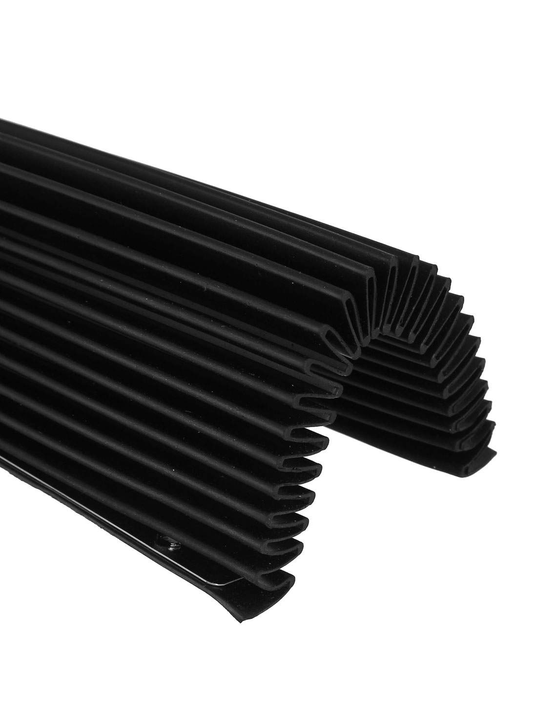 50cm x 40cm Rubber Machine Tool Foldable Accordion Cover Shield Guard