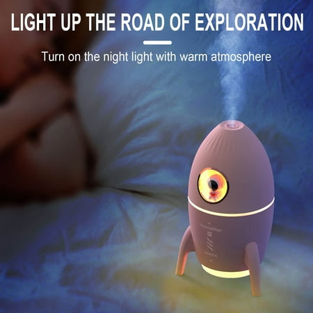 Mittory Small Rocket Humidifier Small Heavy Fog Household Office Desktop Bedroom Atmosphere Night Light Water Replenisher
Mittory Small Rocket Humidifier Small Heavy Fog Household Office Desktop Bedroom Atmosphere Night Light Water Replenisher