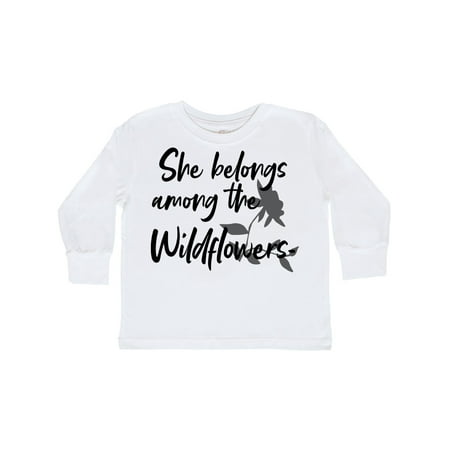 Inktastic She Belongs Among the Wild Flowers Gift Toddler Boy or Toddler Girl Long Sleeve T-Shirt
Inktastic She Belongs Among the Wild Flowers Gift Toddler Boy or Toddler Girl Long Sleeve T-Shirt