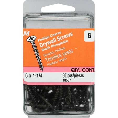 SCRW DRYWL PH CRS #6X1-1/4