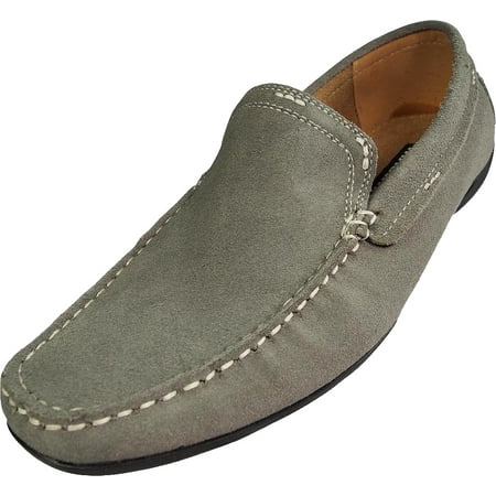 Masimo Mens Genuine Leather Driver Moccasins Adult Male Loafer Shoes Grey 6.5
Masimo Mens Genuine Leather Driver Moccasins Adult Male Loafer Shoes Grey 6.5