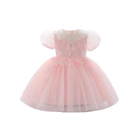 Bagilaanoe Toddler Baby Girl Party Dress Short Sleeve A-line Princess Dresses 9M 12M 18M 24M 3T 4T 5T Tulle Dress for Birthday Wedding
Bagilaanoe Toddler Baby Girl Party Dress Short Sleeve A-line Princess Dresses 9M 12M 18M 24M 3T 4T 5T Tulle Dress for Birthday Wedding