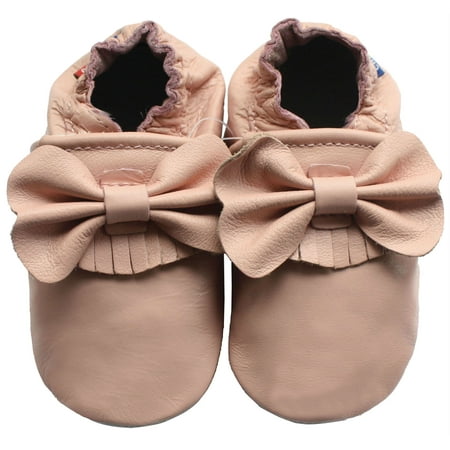 Carozoo Bow Fringe Pink Soft Sole Genuine Leather Indoor Baby Kid Infant Shoes Socks Slippers
Carozoo Bow Fringe Pink Soft Sole Genuine Leather Indoor Baby Kid Infant Shoes Socks Slippers