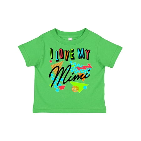 Inktastic I Love My Mimi- 80s Retro Style Gift Toddler Boy or Toddler Girl T-Shirt
Inktastic I Love My Mimi- 80s Retro Style Gift Toddler Boy or Toddler Girl T-Shirt