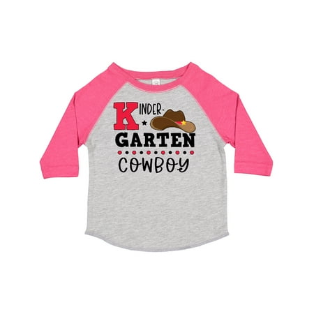 Inktastic Kindergarten Cowboy with Cowboy Hat Gift Toddler Boy Girl T-Shirt