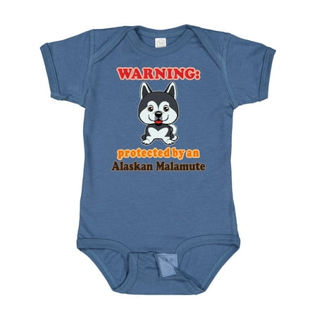 Inktastic Alaskan Malamute Dog Lover Gift Baby Boy or Baby Girl Bodysuit