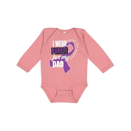 Inktastic Chronic Pain I Wear Purple For My Dad Gift Baby Boy or Baby Girl Long Sleeve Bodysuit
Inktastic Chronic Pain I Wear Purple For My Dad Gift Baby Boy or Baby Girl Long Sleeve Bodysuit