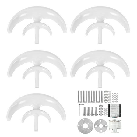 5 Blade Wind Generator Wind Turbines Kit Wide Application For Terraces For Charging Boats 12V 24V 48V
5 Blade Wind Generator Wind Turbines Kit Wide Application For Terraces For Charging Boats 12V 24V 48V