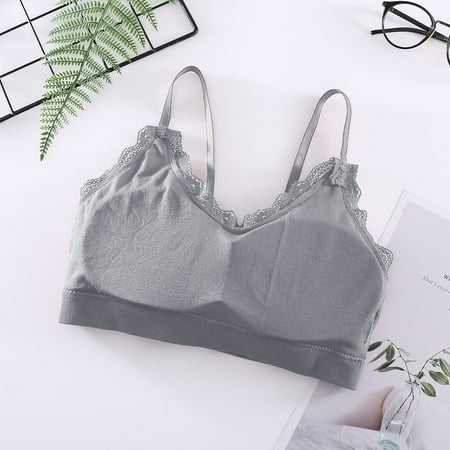 NECHOLOGY V Neck Padded Sprot Bra For Womens Cami Bando Bra Sleeping Bra With Elastic Straps Lace Padded Transparent Top for Women Vest Grey One Size
NECHOLOGY V Neck Padded Sprot Bra For Womens Cami Bando Bra Sleeping Bra With Elastic Straps Lace Padded Transparent Top for Women Vest Grey One Size