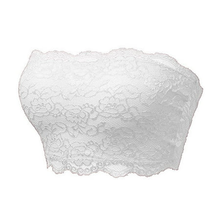 Dtydtpe bras for women Ladies Seamless Tube Top Lace Beauty Back Chest Wrapping Underwear White
Dtydtpe bras for women Ladies Seamless Tube Top Lace Beauty Back Chest Wrapping Underwear White