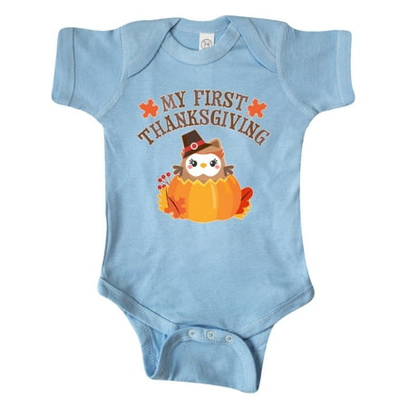 Inktastic My 1st Thanksgiving Cute Owl in Pumpkin Gift Baby Boy or Baby Girl Bodysuit
Inktastic My 1st Thanksgiving Cute Owl in Pumpkin Gift Baby Boy or Baby Girl Bodysuit