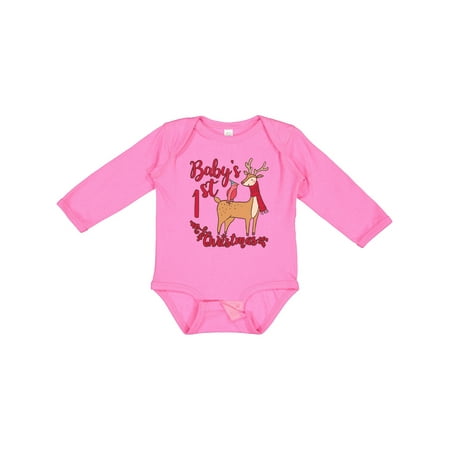 Inktastic Baby s First Christmas Gift Baby Boy or Baby Girl Long Sleeve Bodysuit
Inktastic Baby s First Christmas Gift Baby Boy or Baby Girl Long Sleeve Bodysuit