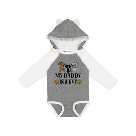 Inktastic Veterinarian Daddy Is A Vet Gift Baby Boy or Baby Girl Long Sleeve Bodysuit
Inktastic Veterinarian Daddy Is A Vet Gift Baby Boy or Baby Girl Long Sleeve Bodysuit