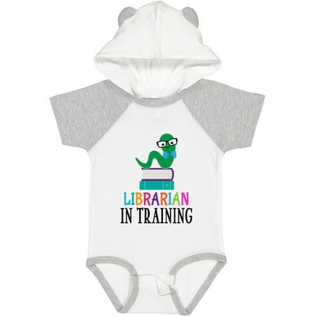 Inktastic Librarian in Training Bookworm Gift Baby Boy or Baby Girl Bodysuit