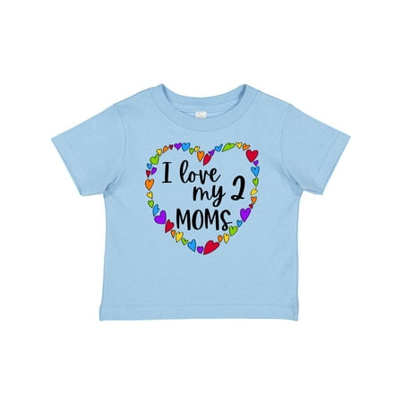 Inktastic I Love My Two Moms- Pride Rainbow Hearts Gift Baby Boy or Baby Girl T-Shirt
Inktastic I Love My Two Moms- Pride Rainbow Hearts Gift Baby Boy or Baby Girl T-Shirt