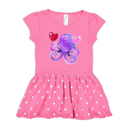 Inktastic Valentine’s Day Cute Purple Octopus with Heart Balloons Gift Toddler Girl Dress
Inktastic Valentine’s Day Cute Purple Octopus with Heart Balloons Gift Toddler Girl Dress
