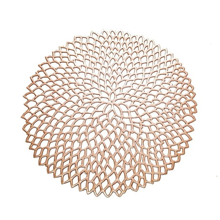 Hollow Coaster Heat Insulation Table Mat Plastic Tbleware Pad Placemat Non-slip Coffee Tea Place Mat Rose Gold
Hollow Coaster Heat Insulation Table Mat Plastic Tbleware Pad Placemat Non-slip Coffee Tea Place Mat Rose Gold