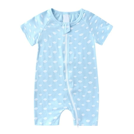 SuoKom Baby Boys Girls Bodysuit Toddler Infants Pure Cotton Coverall Cartoon Animal Pattern Short Sleeve Double Zipper Romper Jumpsuit Baby Clothes Essentials (3-36 Months)
SuoKom Baby Boys Girls Bodysuit Toddler Infants Pure Cotton Coverall Cartoon Animal Pattern Short Sleeve Double Zipper Romper Jumpsuit Baby Clothes Essentials (3-36 Months)