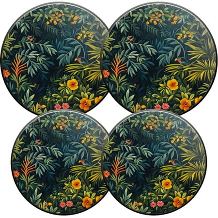Electric Stove Burner Covers 4 Pcs Round Gas Burner Cover 8 and 10 Inch Rich Tropical Landscape with Exotic Flora
Electric Stove Burner Covers 4 Pcs Round Gas Burner Cover 8 and 10 Inch Rich Tropical Landscape with Exotic Flora