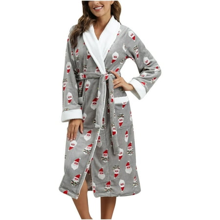 Fuzzy Fleece Bathrobe for Women Soft Sherpa Womens Plush V-neck Robe Women s Homewear Long Comfy Ladies Winter Warm Christmas Bathrobe
Fuzzy Fleece Bathrobe for Women Soft Sherpa Womens Plush V-neck Robe Women s Homewear Long Comfy Ladies Winter Warm Christmas Bathrobe