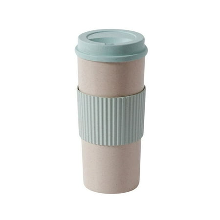 SUPERHOMUSE Portable Double-wall Insulation Eco-friendly Wheat Fiber Coffee Cup Travel Coffee Mug Leakproof Gift Mugs 350/450/550ML
SUPERHOMUSE Portable Double-wall Insulation Eco-friendly Wheat Fiber Coffee Cup Travel Coffee Mug Leakproof Gift Mugs 350/450/550ML