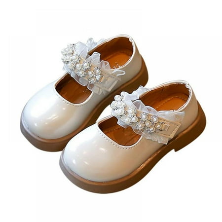 Baozhu Girls Casual Shoes Shiny Pearl Rhinestone Buckle Strap Ballerina Princess Dress Dance Shoes For Toddlers & Kids
Baozhu Girls Casual Shoes Shiny Pearl Rhinestone Buckle Strap Ballerina Princess Dress Dance Shoes For Toddlers & Kids