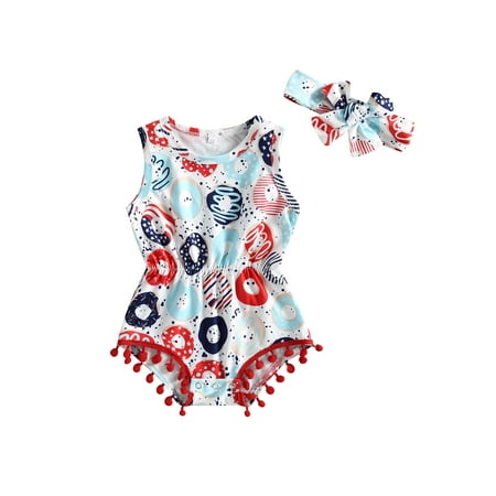 4th of July American Flag Boots Baby Girl Western Cow Print Romper Sleeveless Tassel Bodysuit Jumpsuit Headband
4th of July American Flag Boots Baby Girl Western Cow Print Romper Sleeveless Tassel Bodysuit Jumpsuit Headband