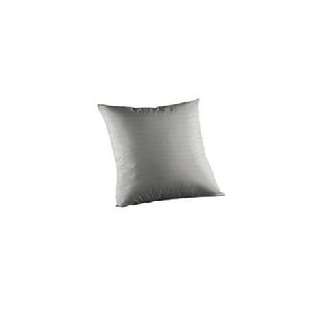Patch Magic TPW265S Cream and White Gingham Checks, Fabric Toss Pillow 16 x 16 inch