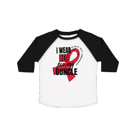Inktastic Sickle Cell Awareness I Wear Red For My Guncle Gift Toddler Boy or Toddler Girl T-Shirt
Inktastic Sickle Cell Awareness I Wear Red For My Guncle Gift Toddler Boy or Toddler Girl T-Shirt