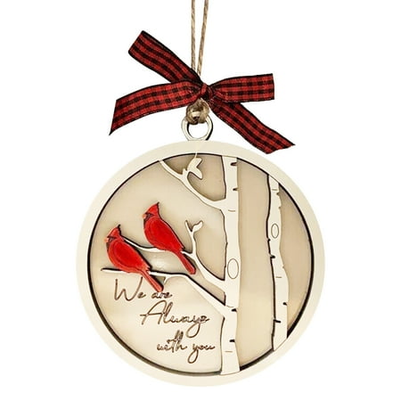 Christmas Red Bird Series Creative Pendant Home Decorations Wooden Double-layer Pendant C
Christmas Red Bird Series Creative Pendant Home Decorations Wooden Double-layer Pendant C