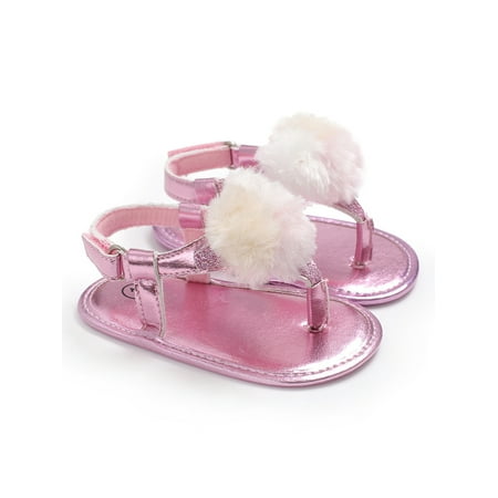 Colisha Newborn Crib Shoes Flip Flops Thong Sandals Fluffy Flat Sandal Birthday Lightweight Princess Shoe Summer Pink 12-18 months
Colisha Newborn Crib Shoes Flip Flops Thong Sandals Fluffy Flat Sandal Birthday Lightweight Princess Shoe Summer Pink 12-18 months