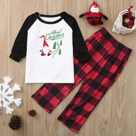 Munlar Robes For Women Christmas Loungewear For Family Christmas Children Letter Plaid Print Top Blouse+Pants Family Clothes Pajamas
Munlar Robes For Women Christmas Loungewear For Family Christmas Children Letter Plaid Print Top Blouse+Pants Family Clothes Pajamas