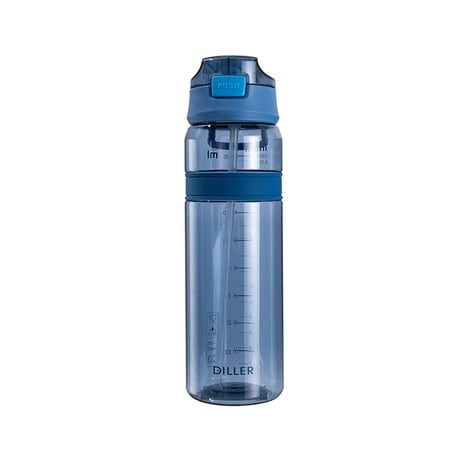 ActFu 850ML Water Bottle Fade-less Measuring Scale Print Leak Proof Reusable BPA Free Water Bottle with Handle Straw for Home
ActFu 850ML Water Bottle Fade-less Measuring Scale Print Leak Proof Reusable BPA Free Water Bottle with Handle Straw for Home