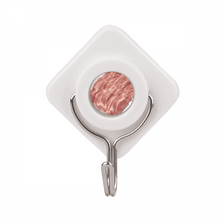 Steak Roll Raw Meat Food Texture Adhesive Wall Hooks Hanging Self Sticky