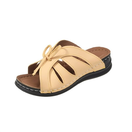 NOKIO Indoor Sandals for Women Open Toe Beach Sandals Hollow Casual Slippers Flat Shoes Retro Anti Slip Sandals
NOKIO Indoor Sandals for Women Open Toe Beach Sandals Hollow Casual Slippers Flat Shoes Retro Anti Slip Sandals