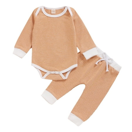 Fesfesfes Toddler Baby Jumpsuit Boys Girls Long Sleeve Solid Romper Bodysuit+Pants Outfits Plus Size Clearance $10
Fesfesfes Toddler Baby Jumpsuit Boys Girls Long Sleeve Solid Romper Bodysuit+Pants Outfits Plus Size Clearance $10
