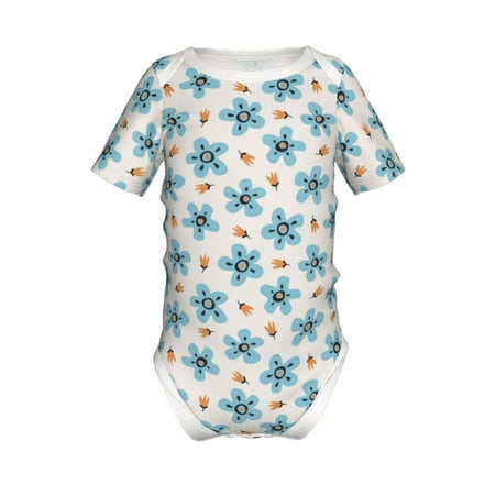 Junzan Flower Leaves Print Short-Sleeve Baby Climbing Clothes Bodysuits for Infant One-Piece for Baby Boys & Girls Baby Clothes Baby Romper with Snap Closure-18 Months
Junzan Flower Leaves Print Short-Sleeve Baby Climbing Clothes Bodysuits for Infant One-Piece for Baby Boys & Girls Baby Clothes Baby Romper with Snap Closure-18 Months