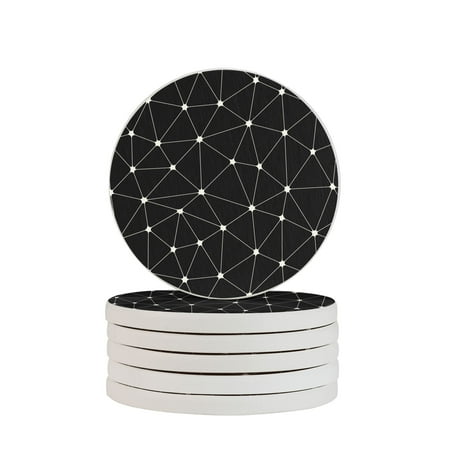 Circular Drink Coasters Set Voronoi Mesh Background Beautiful Home Decor Diatomite Heat-Resistant Diatomite Protect Table Countertop
Circular Drink Coasters Set Voronoi Mesh Background Beautiful Home Decor Diatomite Heat-Resistant Diatomite Protect Table Countertop