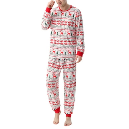 Pudcoco Christmas Family Matching Pajamas Set Elk Print Long Sleeve Crew Neck Tops Pants
Pudcoco Christmas Family Matching Pajamas Set Elk Print Long Sleeve Crew Neck Tops Pants