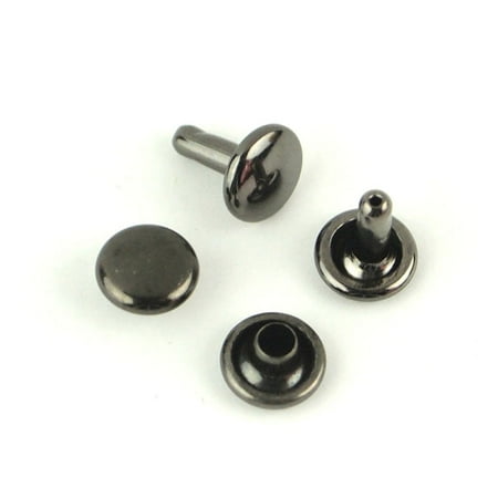 2Pc Sallie Tomato Small Rivets - Set of 24 6mm Gunmetal