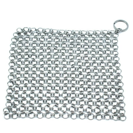 Stainless Steel Net Mesh Pot Pan Scrubber Griddle Scraper Brush for Kitchen Skillets New.
Stainless Steel Net Mesh Pot Pan Scrubber Griddle Scraper Brush for Kitchen Skillets New.
