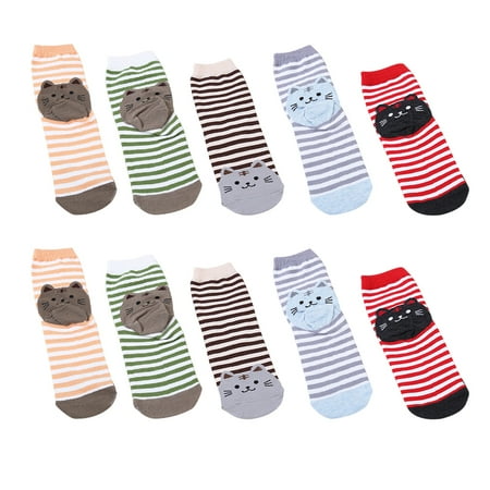 5 Pairs Cartoon Cotton Animals Pattern Mid-calf Length Socks Non-skid Floor Socks
5 Pairs Cartoon Cotton Animals Pattern Mid-calf Length Socks Non-skid Floor Socks
