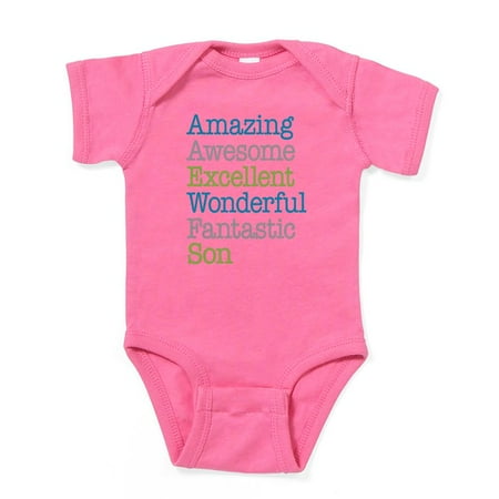 CafePress - Son Amazing Fantastic - Cute Infant Bodysuit Baby Romper
