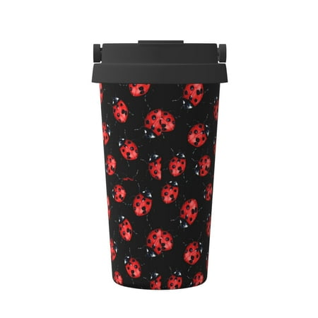 Uemuo Beautiful Red Ladybug Print Carry Insulated Coffee Mug Travel Mug with Hidden Handle Insulated Coffee Flask Leak-proof Travel Mug Insulated Mug for Office
Uemuo Beautiful Red Ladybug Print Carry Insulated Coffee Mug Travel Mug with Hidden Handle Insulated Coffee Flask Leak-proof Travel Mug Insulated Mug for Office